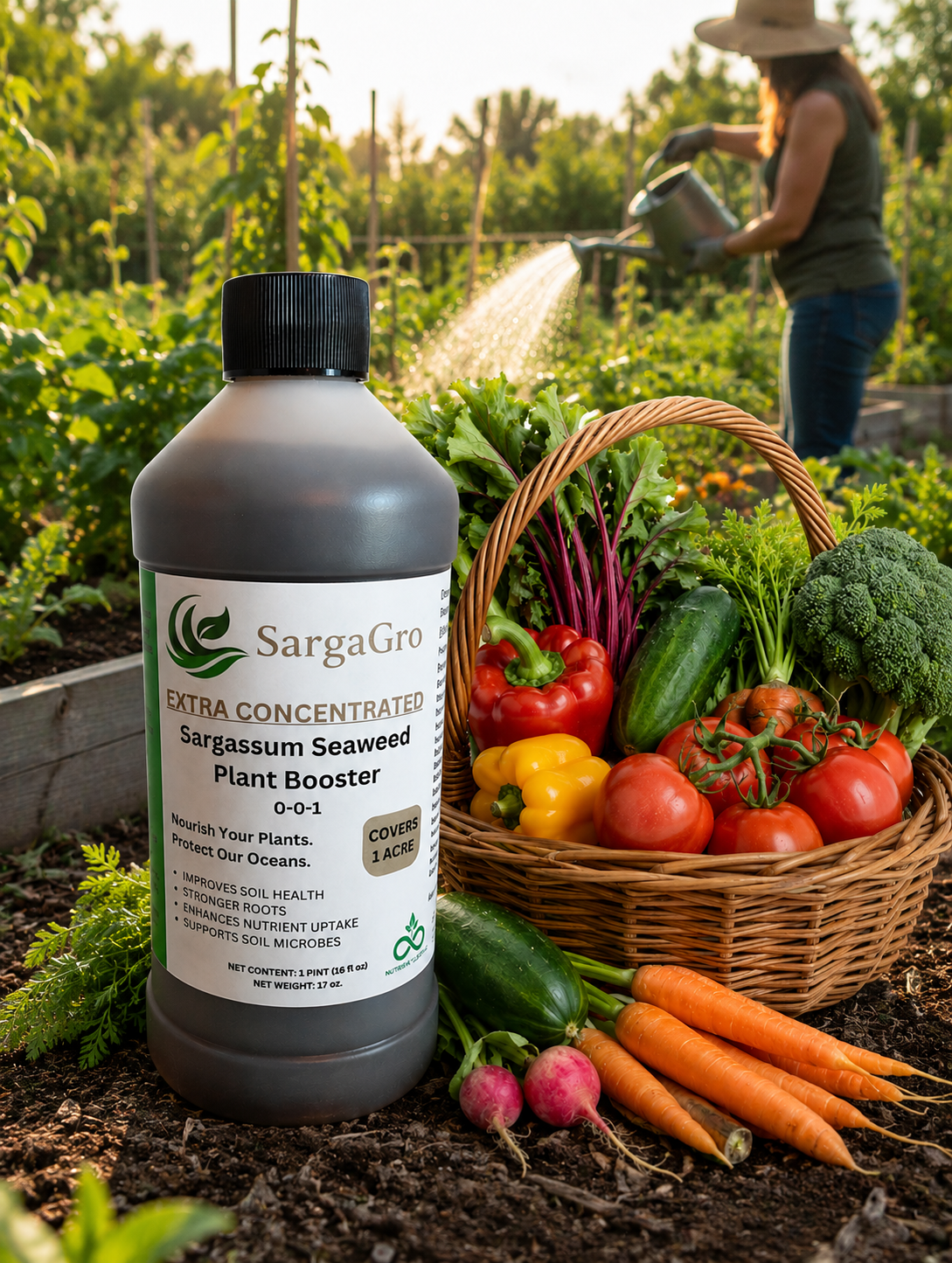 SargaGro Extra Concentrated Seaweed Plant Booster